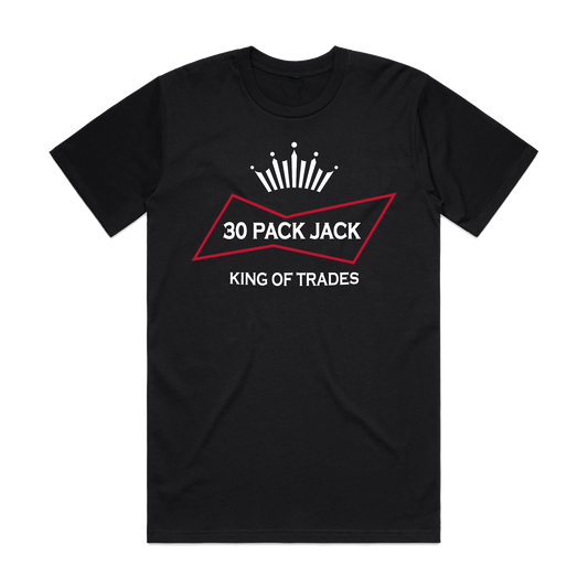 King Of Trades Black Tee