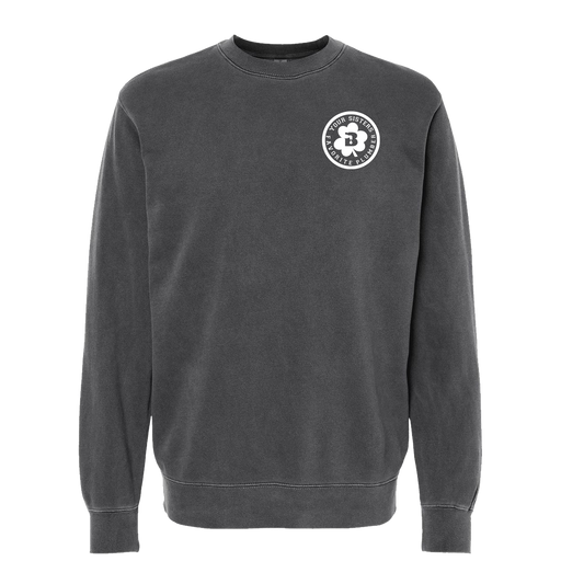 Your Sisters Favorite Plumber - Faded Black Crew Neck