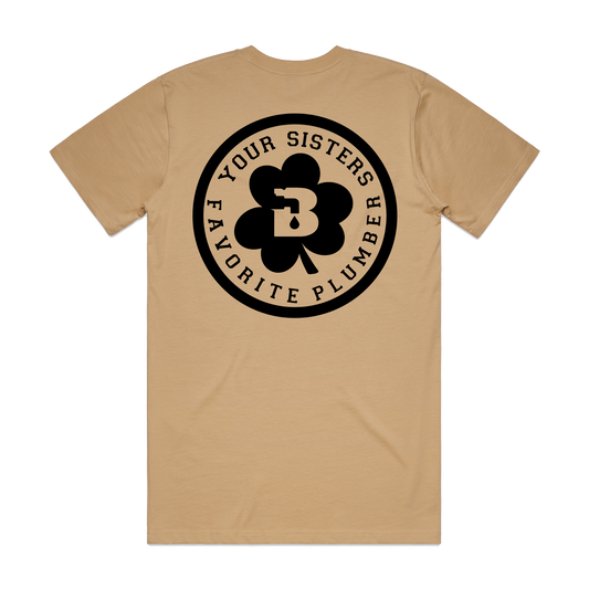 Your Sisters Favorite Plumber Khaki Tee