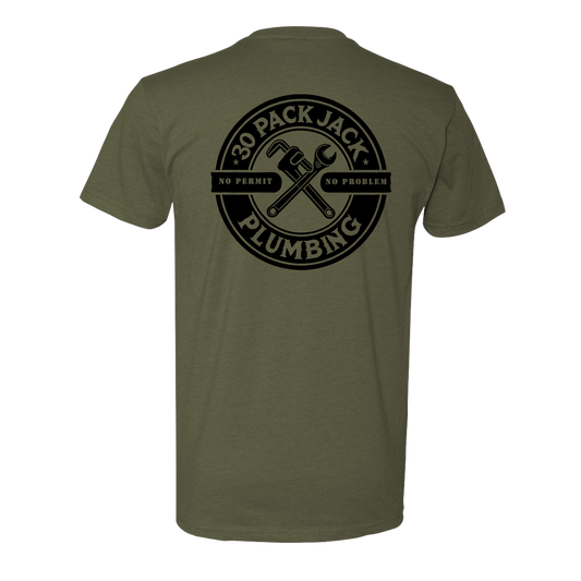 30 Pack Plumbing Olive Tee