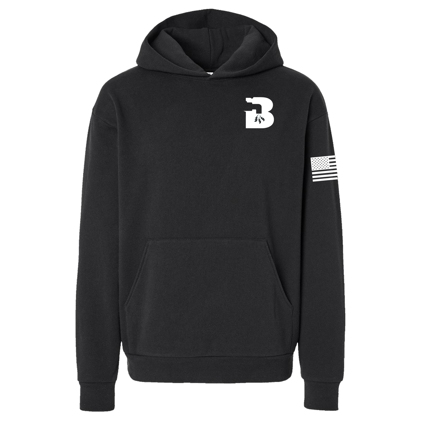 Your Sisters Favorite Sparky Black Hoodie