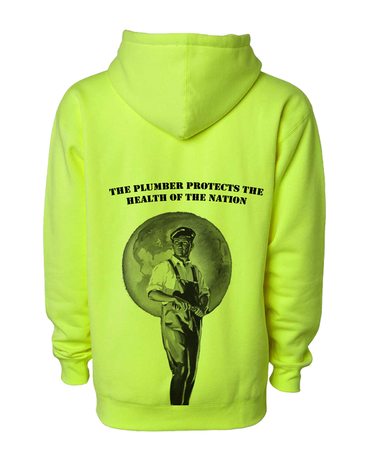 The Plumber Protects Safety Hoodie