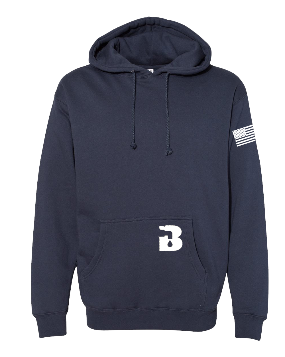 The Plumber Protects Slate Blue Hoodie